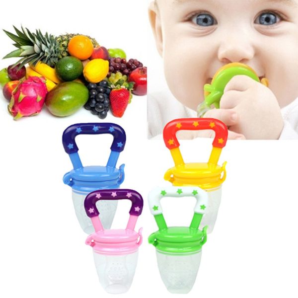 

2pc infant baby boys girls teether vegetable fruit teething toy ring chewable soother newborn child soother nipples pacifier
