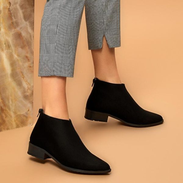 

flo santa black women boots butigo
