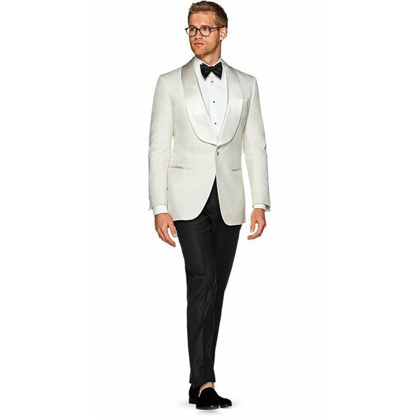 

ivory грум tuxedo мужские костюмы для венчания пригонки terno костюм homme мужчина для mariage man blazer пром партии 2piece (пальто + брюки, White;black
