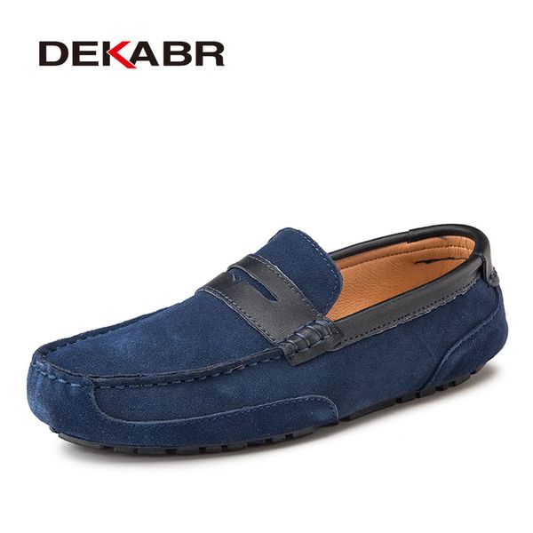 

dekabr plus size 47 spring summer casual shoes men breathable male slip on footwear loafers designer men shoes sapatos homens t200610, Black