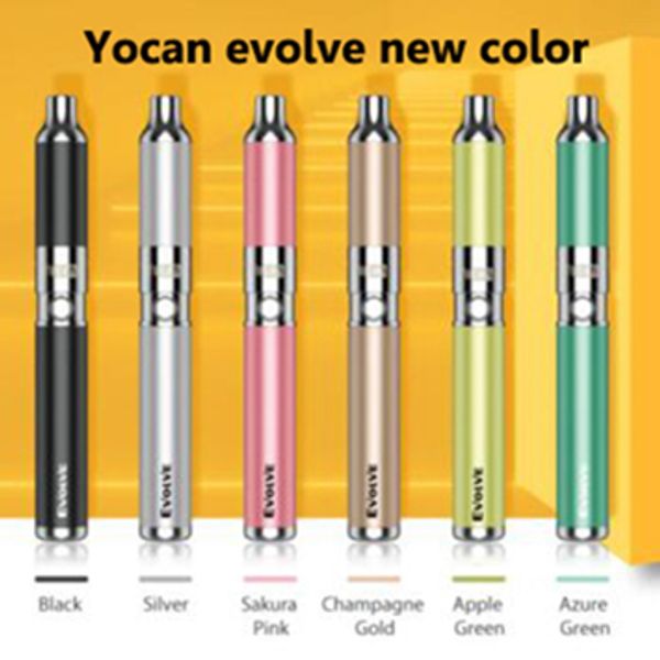 

Ты можешь эволюционировать комплект воск испаритель Vape ручка наборы 5 цветов e сигареты комплект с кварцем двойной катушкой КСД батарея 650mah даб ручка 100% оригинал