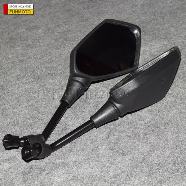 

left and right rear mirror suit for cfx8/cf500atv/goes500 atv/quad parts code is 7020-200200/7020-200300
