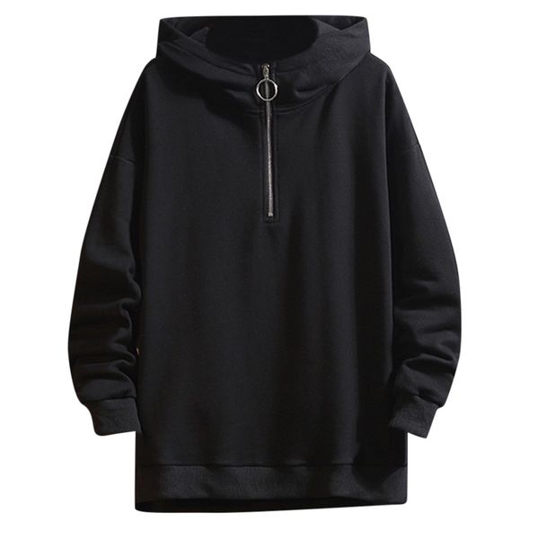 

men casual autumn&winter solid color long sleeve jackets windbreaker outwear coat plus size 4xl coat, Black;brown