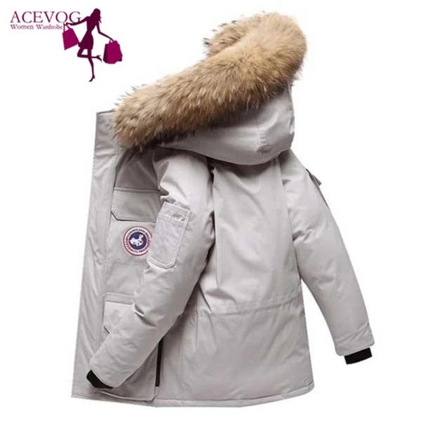 

winter hooded coat long sleeve zipper red/black/beige casual down jacket casual solid outwear with pockets