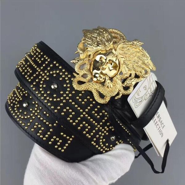 

sss2020 new designer luxury leather belt men big buckle belt wholesale freight, Black;brown