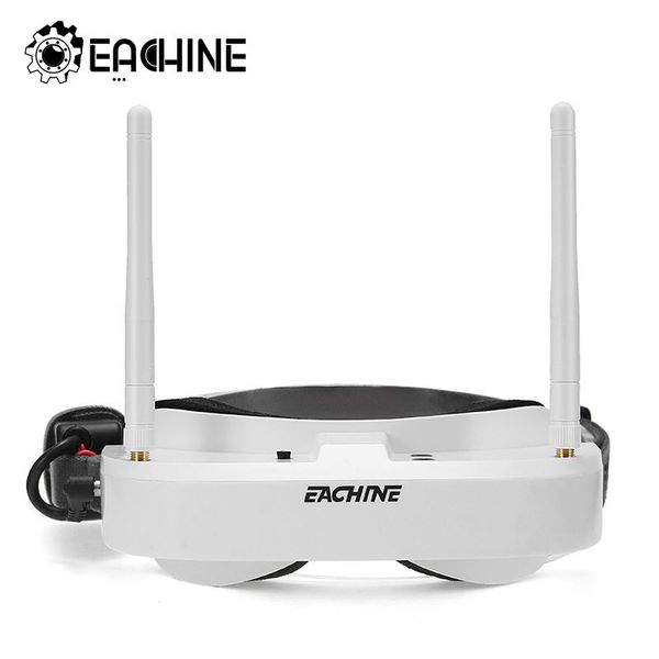 

Eachine ev100 720 540 5 8g 72ch fpv goggle with dual antenna fan 7 4v 1000mah battery