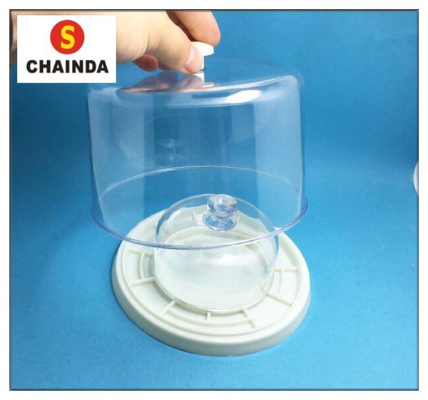 

1pc plastic transparent double dust cover watchmaker watch parts