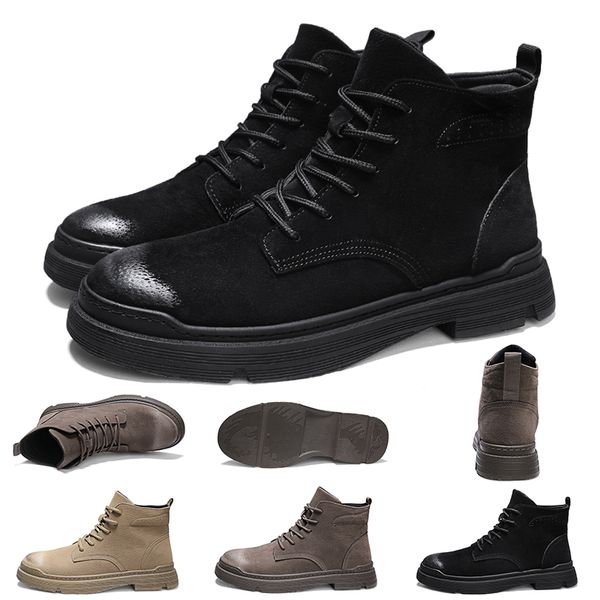 

2020 new release winter men martin boots leather warm shoes motorcycle mens ankle boot doc martins couple oxfords shoes 39-44 homemade brand, White;red