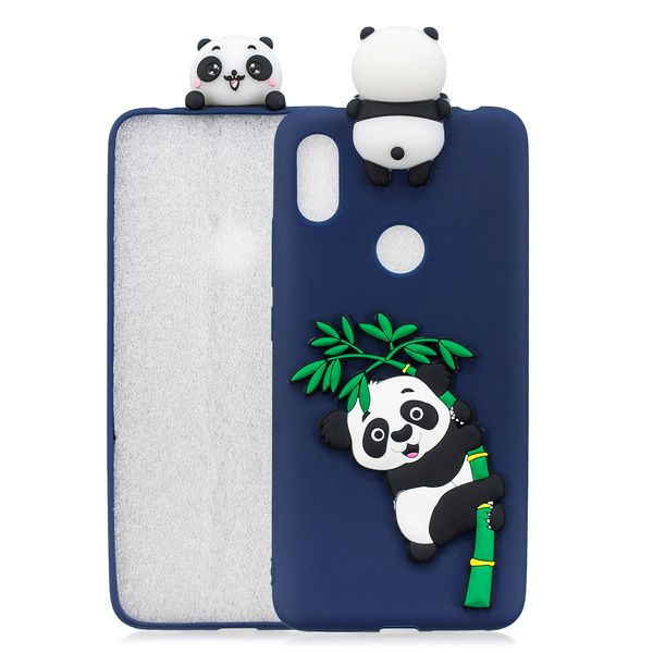

for redmi s2/note 5a/note 5 pro phone case 3d cartoon panda bamboo cellphone back shell shockproof smartphone cover