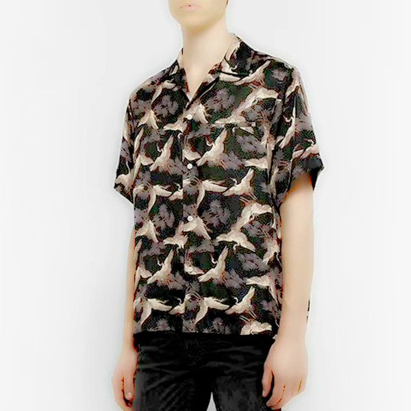 

19ss fashion silk blend t-shirt luxury spring and autumn ars mens t-shirt casual street sun suit t-shirt promotion designer clothing, White;black