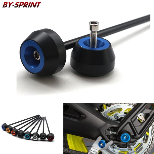 

k1200s motorcycle modified cnc front wheel axle drop ball absorber for k 1200s k1200 s 2005 2006 2007