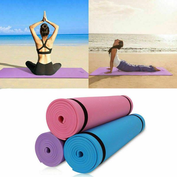 

sports yoga mat 181*61*0.6cm 5colors new eva non-slip fitness pad brand workout exercise gym pilates meditation accessory tool
