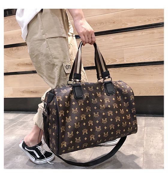 

сумки для путешествий waterproof большой емкости ручная кладь путешествие сумка fashion weekend женщины путешествия вещевой мешок pu сумки