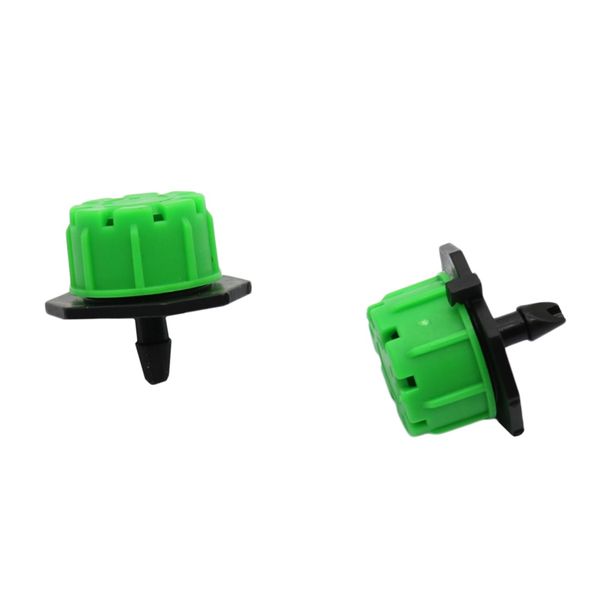 

barbed 8 hole green drippers 4/7mm hose 3/5mm hose interface sprinklers garden watering irrigation system accessories 30 pcs