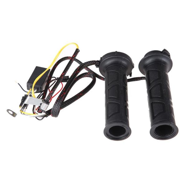 

1pair adjustable motorcyle heated grips motorbike/bike handlebar warm hands