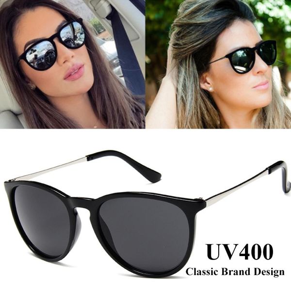 

vintage cat eye sunglasses women brand designer oculos de sol feminino rays protection mirrored sun glasses 2019 egnhm