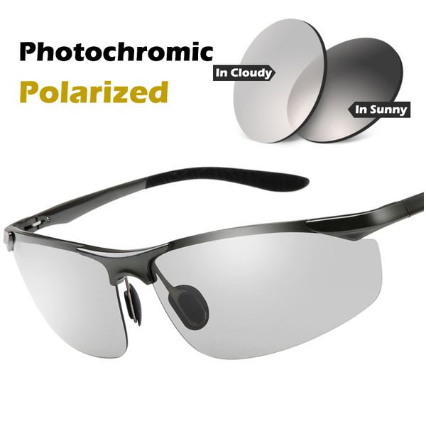 

men's pchromic polarized sunglasses brand for drivers male outdoor sports cycling driving fishing uv400 glasses