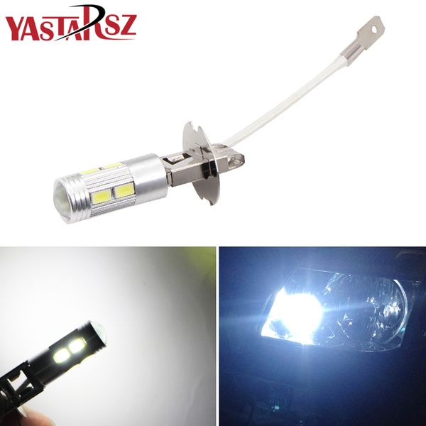 

1pcs h3 led bulb car fog lights high power lamp 5630 smd daytime running auto leds car light 12v 6000k white yellow amber