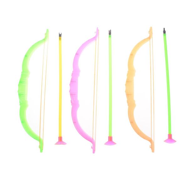 

стрелковый спорт игрушки 26см забавная пластиковые archery bow и стрелка игрушки открытый сад игры игрушка для детей подарки set