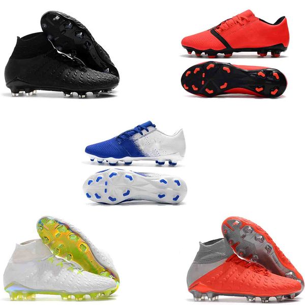 

original black gold soccer shoes hypervenom phantom iii df fg39-45 soccer cleats