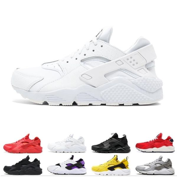 

discounts huarache running shoes for men women varsity jacket purple punch triple black white pink mens trainer sports sneakers