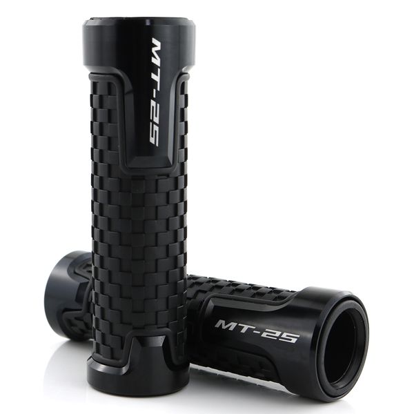 

for mt-25 mt25 motorcycle handlebar handle grips cnc aluminum -slip rubber