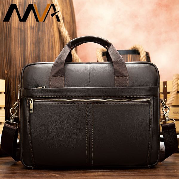 

bag men's briefcase real genuine leather business bags for man male leather lapbriefcase male computer bag men lawyer 8572