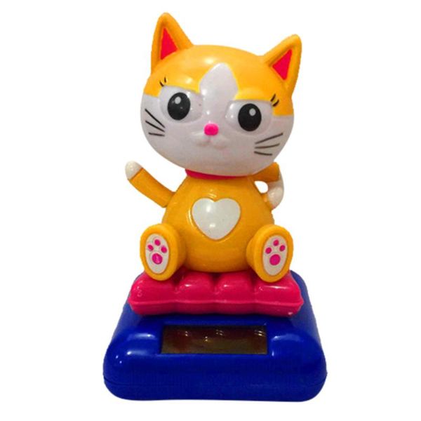 

solar powered dancing animal car dashboard ornaments swinging toy car accessories auto interior decoration gifts for friend 1230