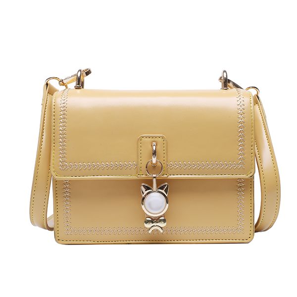 

pure pu leather mini square cartoon lock женская сумка через плечо crossbody сумки для женщин sac a основные кошельки и сумки