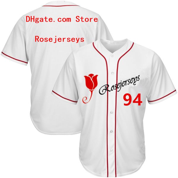 

RJ123-094 Baseball Jerseys #094 Men Women Youth Kid Adult Lady Personalized Stitched Any Your Own Name Number S-4XL