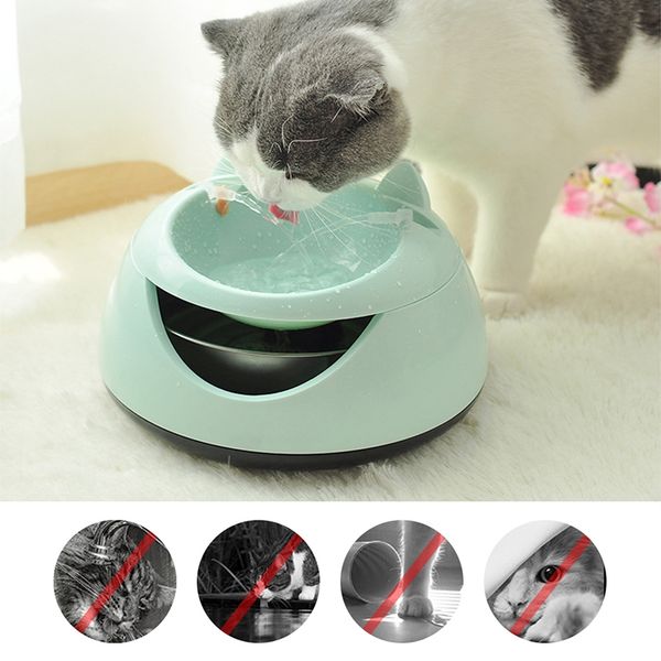 

cat drinking fountain automatic luminous pets water fountain for cats fountain dogs usb electric water dispenser drinking bowls