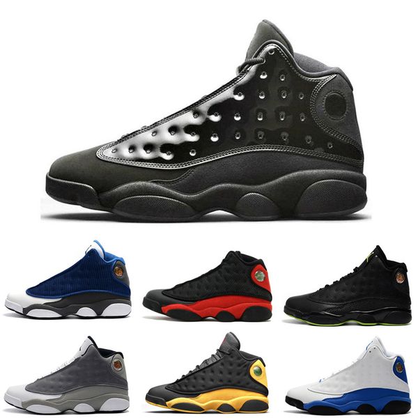 

13s men basketball shoes 13 phantom hyper royal italy blue bordeaux flints chicago bred dmp wheat black cat women sports sneakers, White;red