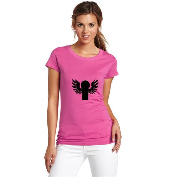 

cute angel tshirts men plus sizes s-5xl famous natural, White;black