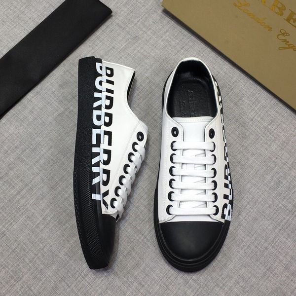 

fast delivery high-end luxury men's casual sneakers australian fashion design brand platform men's shoes wild style size: 38-44 fr, Black