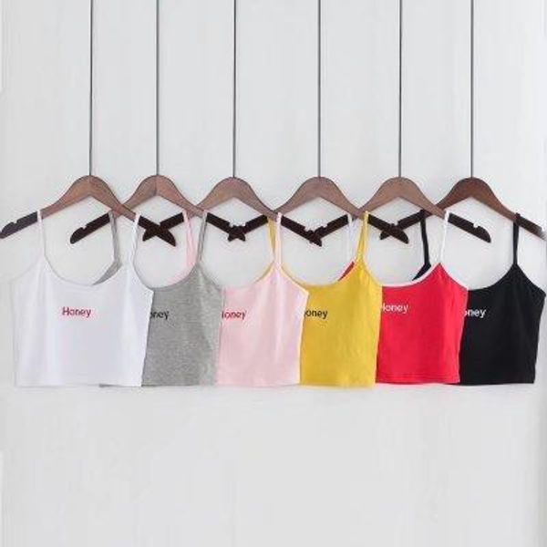 

2019 oversize women tank summer casual solid color honey embroidery leotard vest fitness bodysuit camisole in bulk nighty daily, White