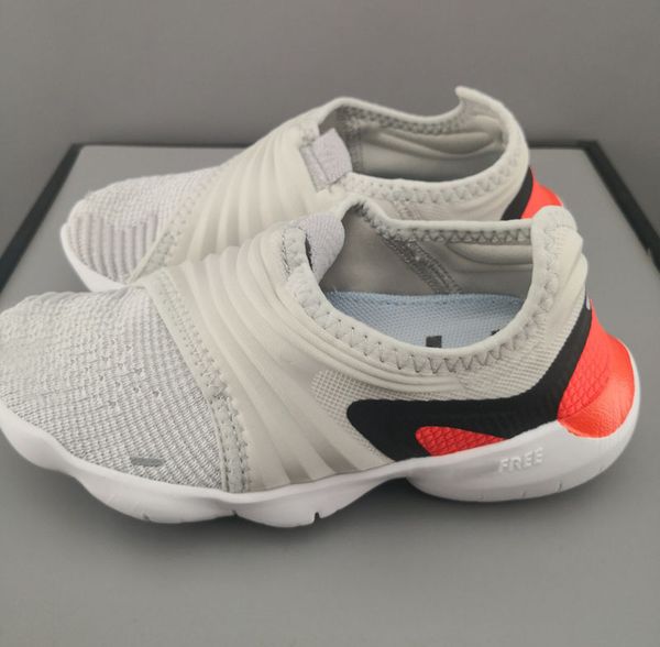 

2020 5.0 laceless trainer children running shoes boy girl youth kid sport sneaker size 28-35, Black