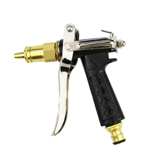 

high pressure garden water gun for watering lawn hose household spray water nozzle gun car alloy irrigation sprinkle tools