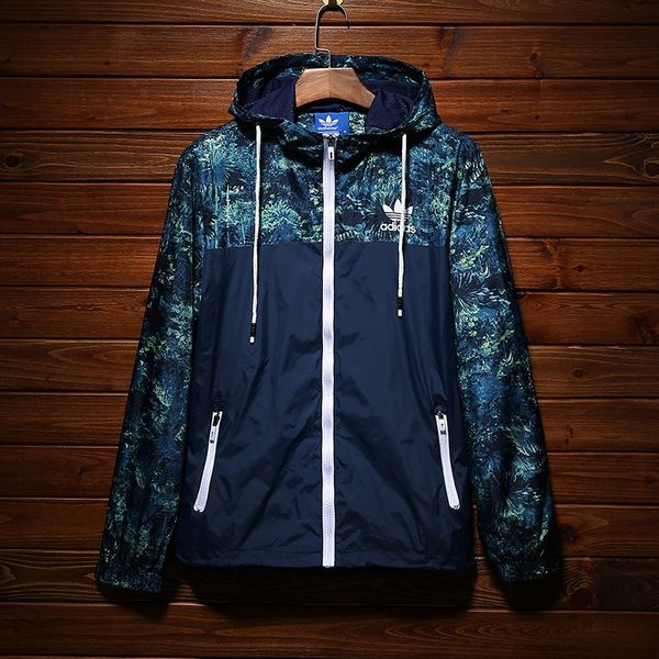 

brand mens jackets summer sun protection clothing thin windbreakers outdoor sport camouflage jackets streetwear *09, Black;brown