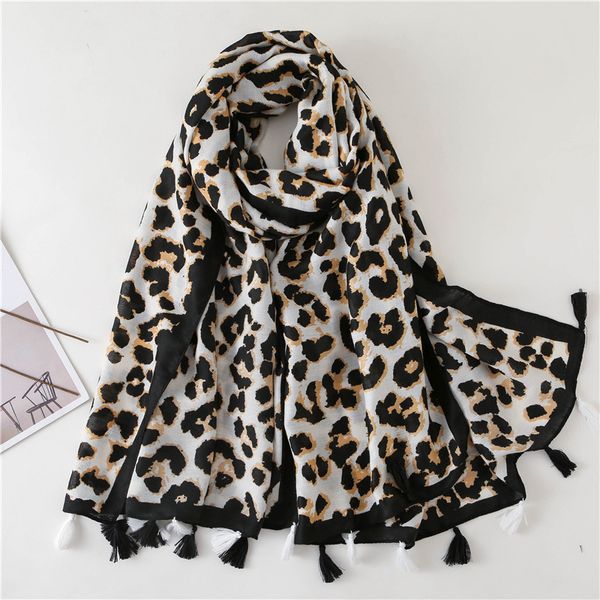 

scarf women winter leopard dot tassel scarf women leopard polka dots fringe viscose shawl scarf for women neckerchief fashion, Blue;gray