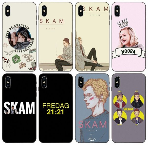 

[tongtrade] nice norwegian tv gay drama skam case for iphone 8 7 6 5 plus x xs 11 pro max galaxy m10 m20 m30 m40 huawei y9 lg g4 stylus case
