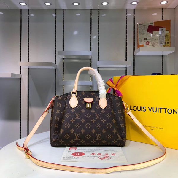 

fashion l v brand handbags women crossbody bags single rivoli bb shoulder bag outdoor natural cowhide inclined oblique cross bag 44543