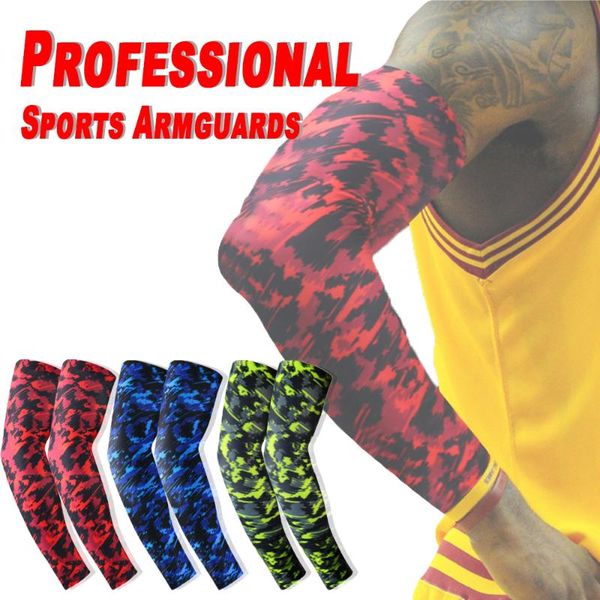 

38-40cm basketball armguard sports protective gear tennis riding taekwondo breathable warm long bracers sleeve sunscreen arm set, Black;gray