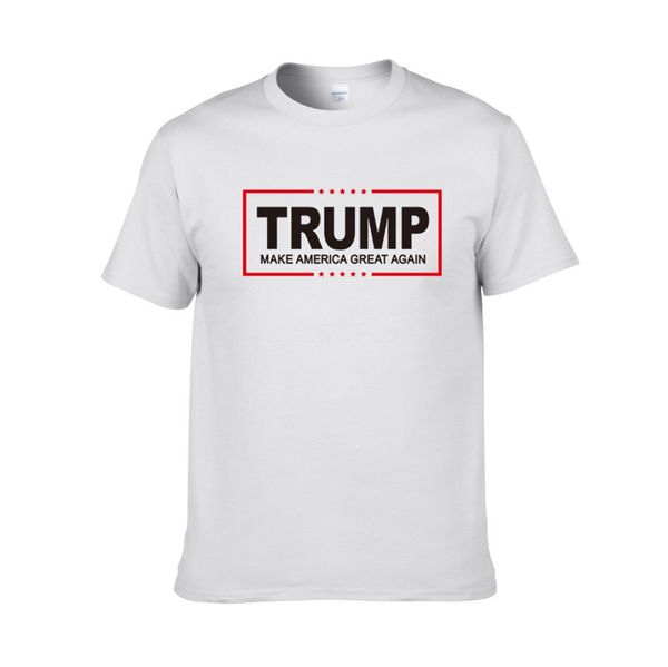 

18fw luxury speedhunters band jointed band trump t-shirt fashion oversize cotton printing short sleeve men and women couple designer tee hfw, White;black