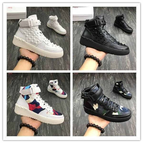 

mens designer boots boys sneakers trainers driving fashion loafers flats boys casual shoes moccasins genuine leather sz 38-44, Black