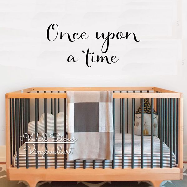 Once Upon A Time Quote Wall Sticker Wall Stickers For Kids Rooms