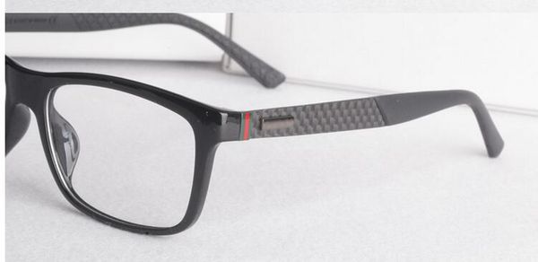 

wholesale-wholesale-new product carbon fiber mirror leg super light plate man'hted eyeglasses framfashion flat glasses gg1045, Black