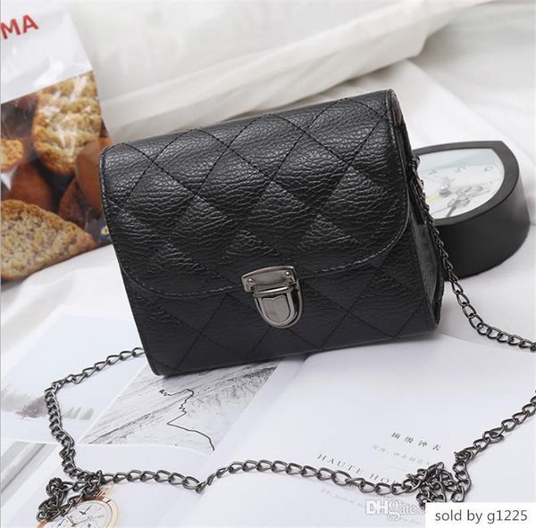 

factory wholesale 2019 new handbag cross pattern synthetic leather shell chain shoulder messenger bag fashionista 03