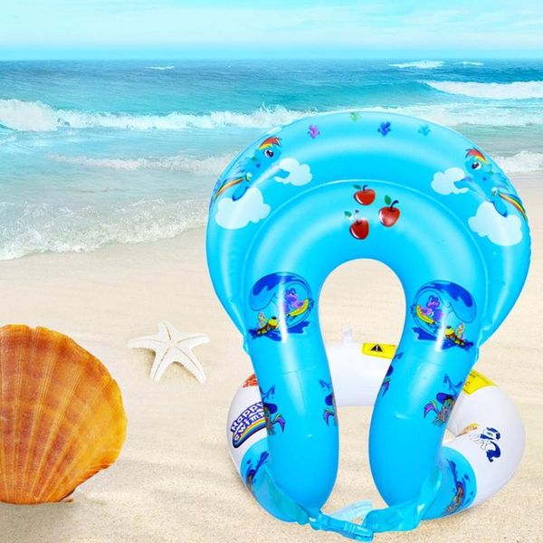 

pvc spray printing double airbag children learn swimming training swimwear self-study safety inflatable swimwear