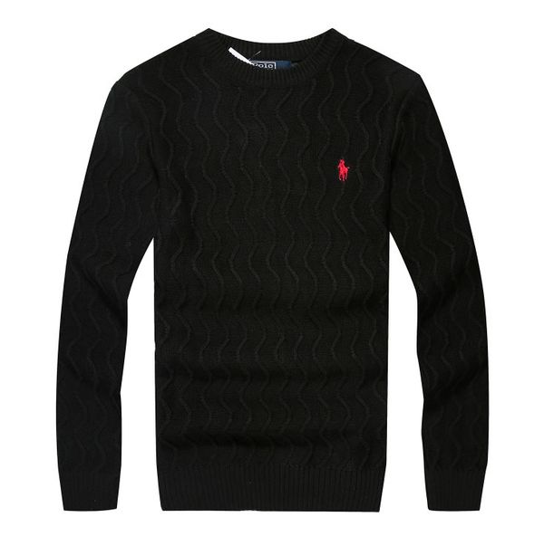 

ralph fashion lauren mens sweater classic embroidered pony logo designer sweater luxury men pullover casual wild polo shirt, White;black
