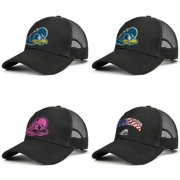 

delaware fightin' blue hens logo mesh black mens and womens trucker cap baseball design custom fashion mesh hats old print pink breast, Blue;gray